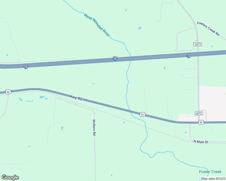 map of restaurants, bars, coffee shops, grocery stores, and more near 2741 U.S. 90 in Schulenburg