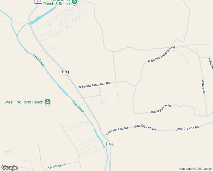 map of restaurants, bars, coffee shops, grocery stores, and more near 274 David Rankin Road in Leakey