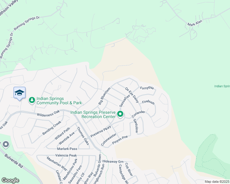 map of restaurants, bars, coffee shops, grocery stores, and more near 3623 Sweet Olive in San Antonio