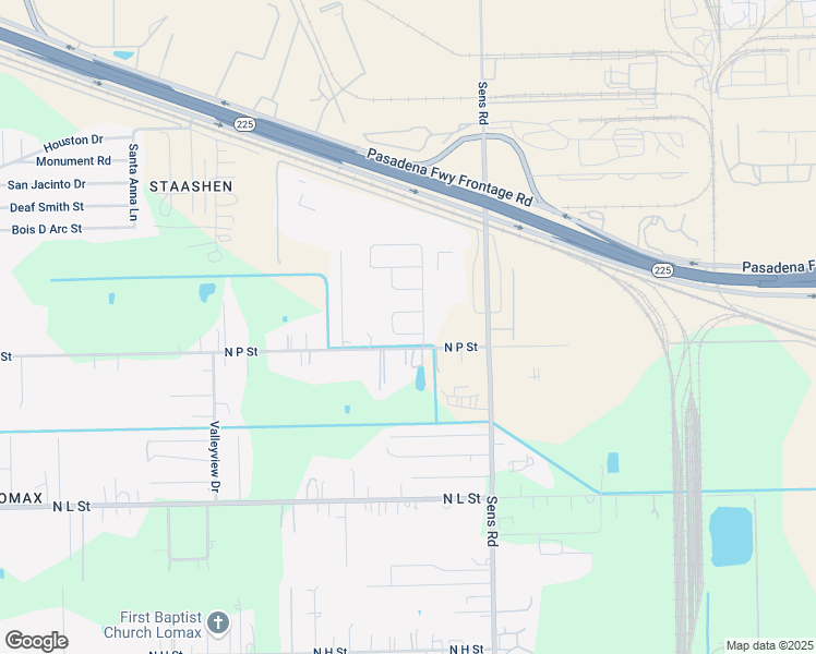 map of restaurants, bars, coffee shops, grocery stores, and more near 11719 Milam Drive in La Porte