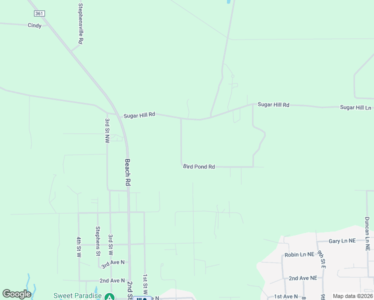 map of restaurants, bars, coffee shops, grocery stores, and more near 806 Bird Pond Road in Steinhatchee