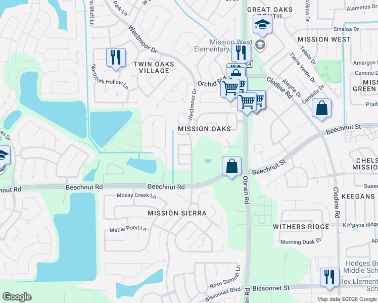 map of restaurants, bars, coffee shops, grocery stores, and more near 17902 Hollow Hill Lane in Richmond