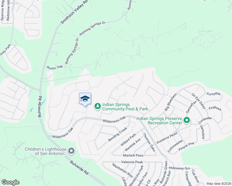 map of restaurants, bars, coffee shops, grocery stores, and more near 3210 Aztec Mission in San Antonio