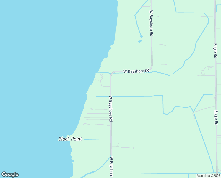 map of restaurants, bars, coffee shops, grocery stores, and more near W Bayshore Rd in Anahuac