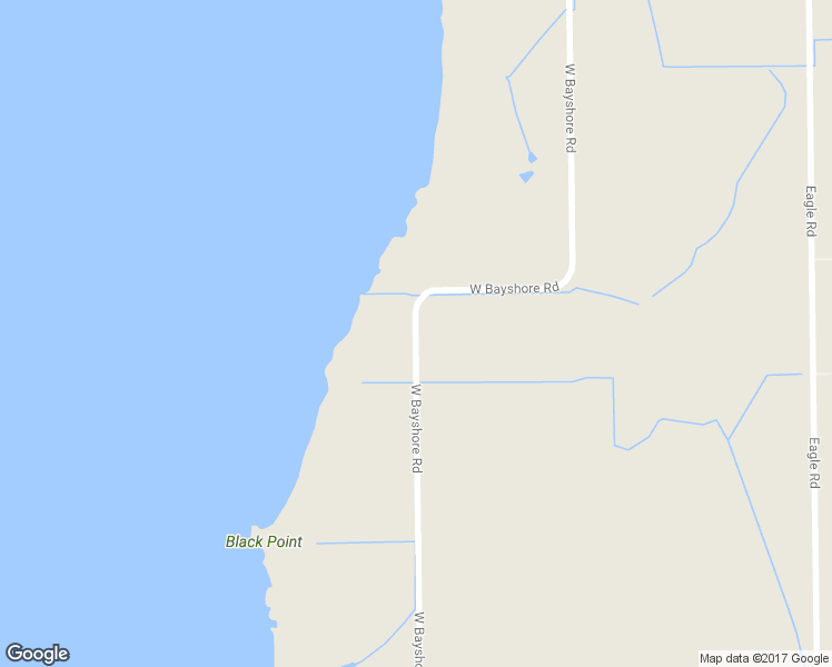 map of restaurants, bars, coffee shops, grocery stores, and more near West Bayshore Road in Anahuac