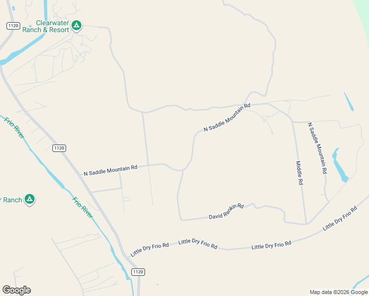 map of restaurants, bars, coffee shops, grocery stores, and more near 685 David Rankin Road in Leakey