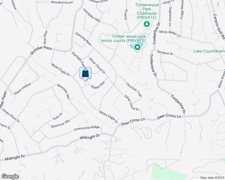 map of restaurants, bars, coffee shops, grocery stores, and more near 26214 Dancing Bear in San Antonio