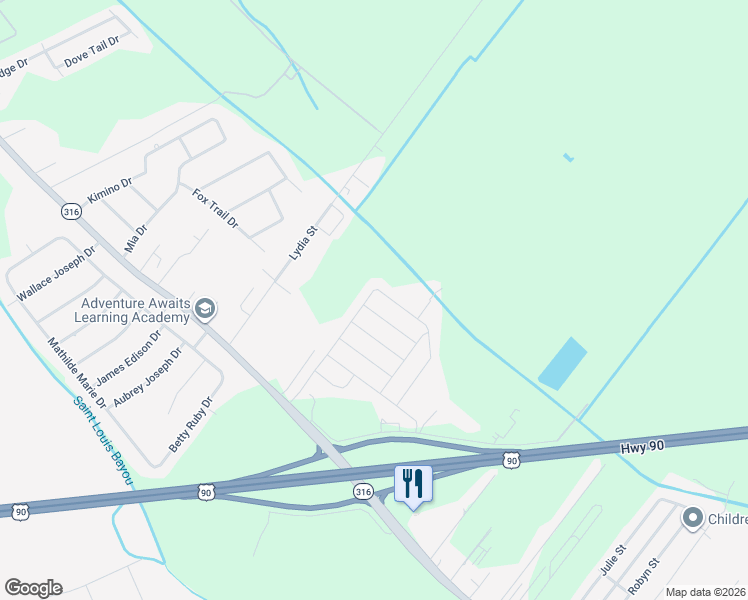 map of restaurants, bars, coffee shops, grocery stores, and more near 266 Highland Oaks Avenue in Gray