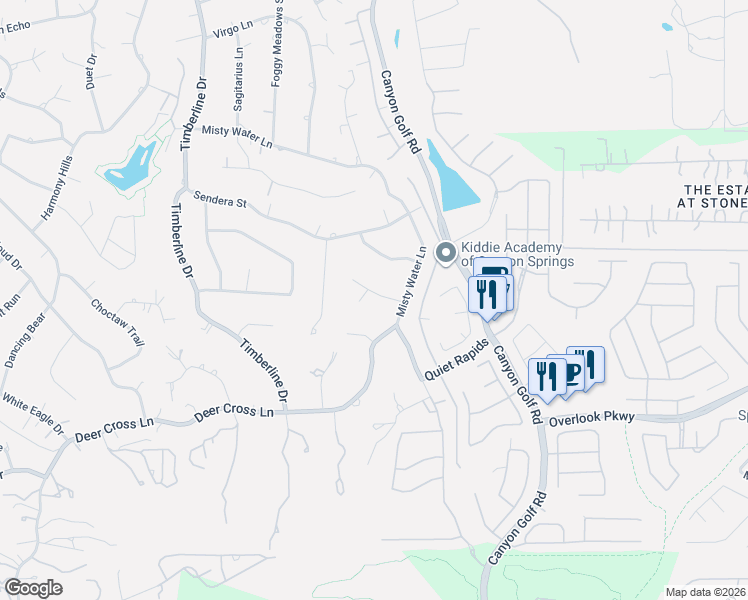 map of restaurants, bars, coffee shops, grocery stores, and more near 816 Rushing Waters Street in San Antonio