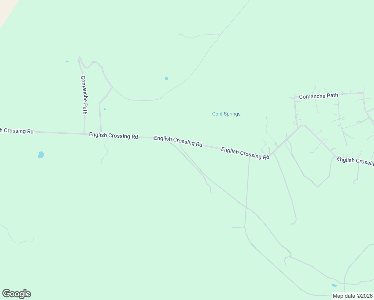 map of restaurants, bars, coffee shops, grocery stores, and more near 2136 English Crossing Road in Bandera