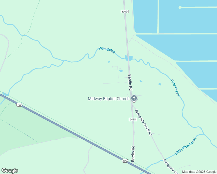 map of restaurants, bars, coffee shops, grocery stores, and more near 103 Little Rascals Lane in Palatka