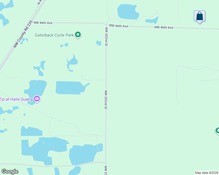 map of restaurants, bars, coffee shops, grocery stores, and more near 3789 Northwest 202nd Street in Newberry