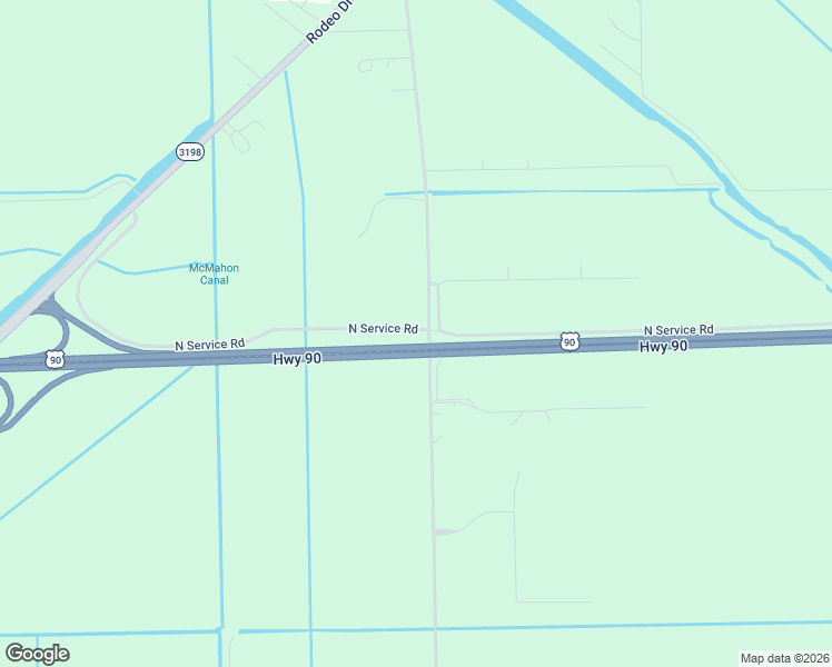 map of restaurants, bars, coffee shops, grocery stores, and more near 753 North Service Road in Raceland