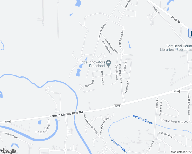 map of restaurants, bars, coffee shops, grocery stores, and more near 31307 Brown Fern Drive in Fulshear