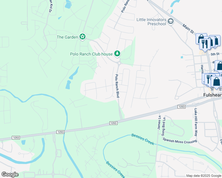 map of restaurants, bars, coffee shops, grocery stores, and more near 8410 Delta Down Drive in Fulshear