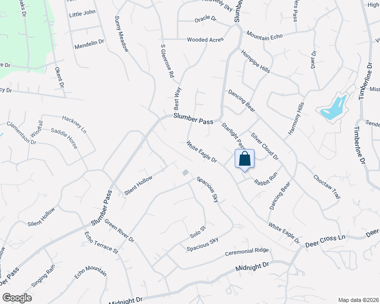 map of restaurants, bars, coffee shops, grocery stores, and more near 403 Sunny Pass in San Antonio