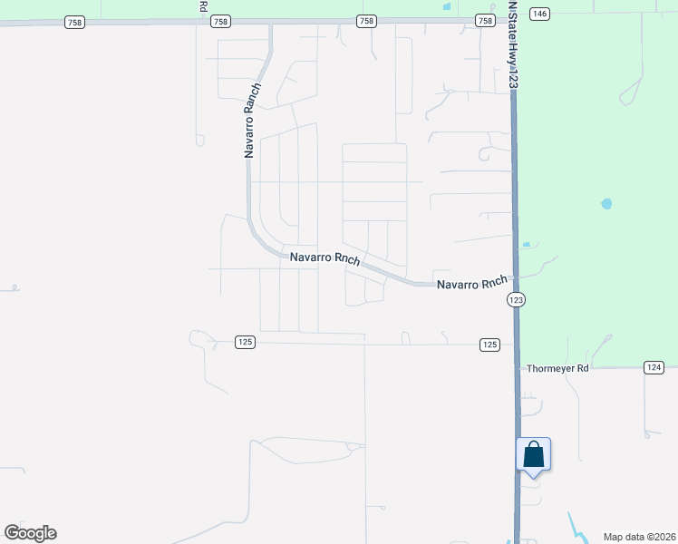 map of restaurants, bars, coffee shops, grocery stores, and more near 757 Harborth Road in Seguin