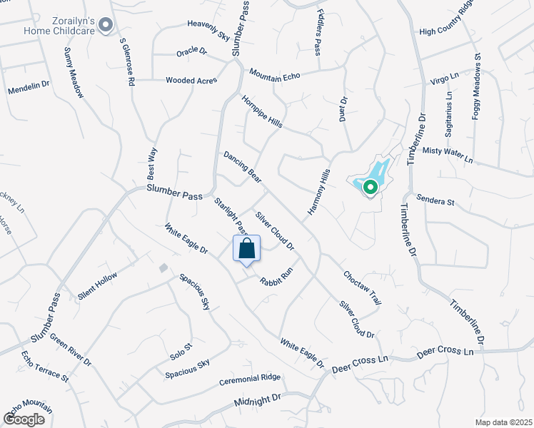 map of restaurants, bars, coffee shops, grocery stores, and more near 26330 Silver Cloud Drive in San Antonio