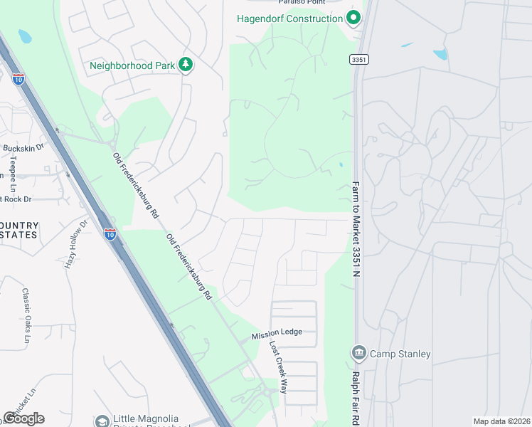 map of restaurants, bars, coffee shops, grocery stores, and more near 7755 San Mirienda in Boerne