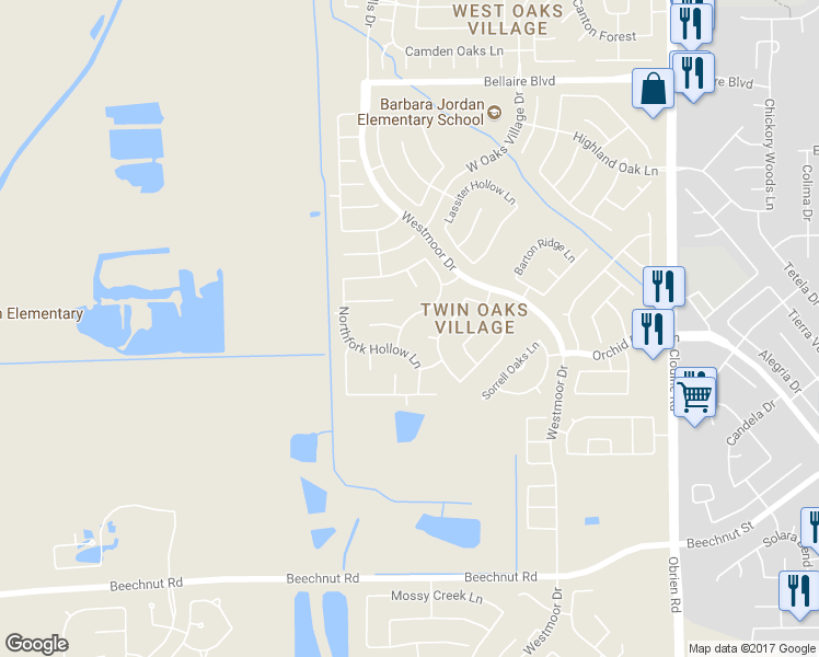 map of restaurants, bars, coffee shops, grocery stores, and more near 7715 Clarendon Bend Lane in Richmond