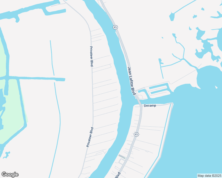 map of restaurants, bars, coffee shops, grocery stores, and more near 4905 Deborah Ann Drive in Barataria