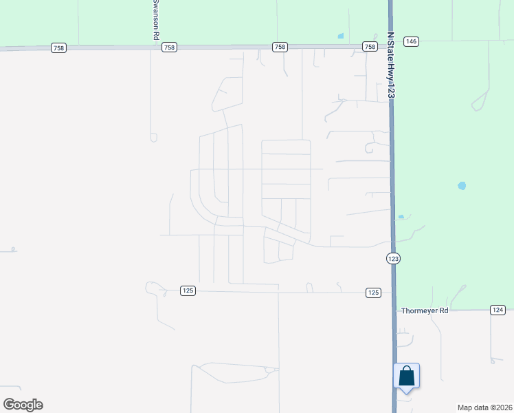 map of restaurants, bars, coffee shops, grocery stores, and more near 757 Harborth Road in Seguin