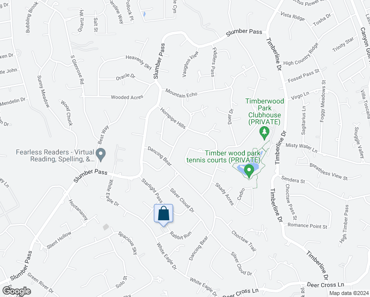 map of restaurants, bars, coffee shops, grocery stores, and more near 309 Heavens Way in San Antonio