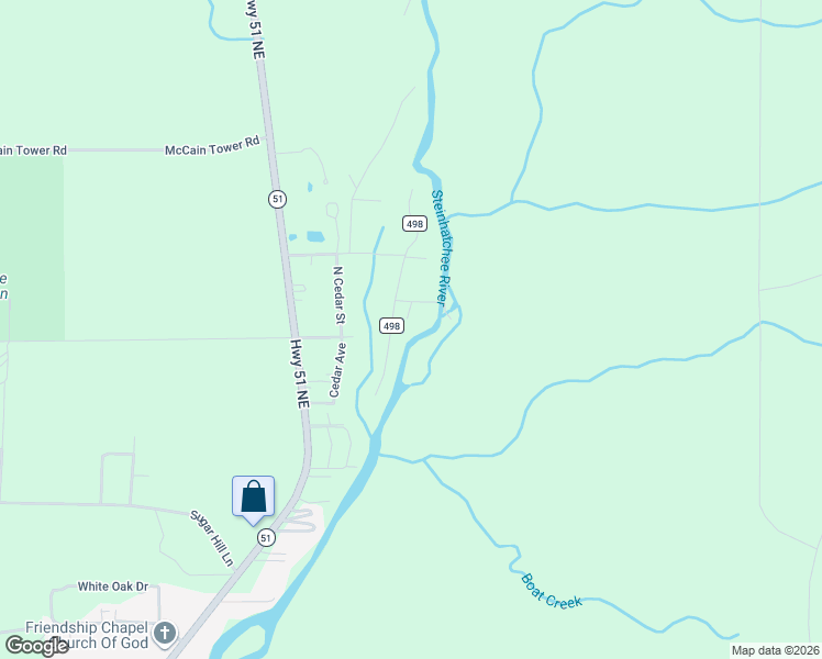 map of restaurants, bars, coffee shops, grocery stores, and more near 1404 Palm Street in Steinhatchee