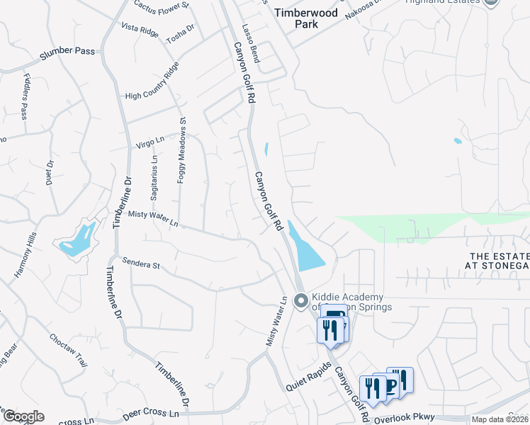 map of restaurants, bars, coffee shops, grocery stores, and more near 26630 Villa Toscana in San Antonio
