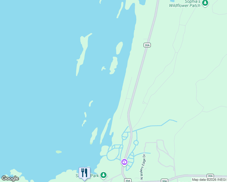 map of restaurants, bars, coffee shops, grocery stores, and more near 5211 Sand Bar Drive in Port Saint Joe