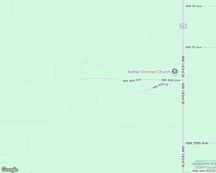 map of restaurants, bars, coffee shops, grocery stores, and more near 15416 Northwest 45th Place in Newberry