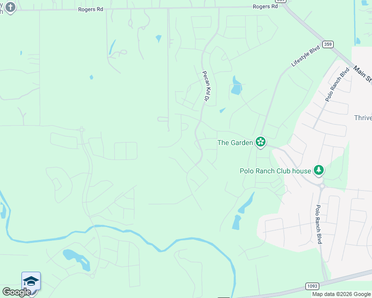 map of restaurants, bars, coffee shops, grocery stores, and more near 7914 Ridgeside Drive in Fulshear