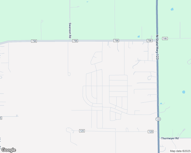 map of restaurants, bars, coffee shops, grocery stores, and more near 5587 Farm to Market Road 758 in Seguin