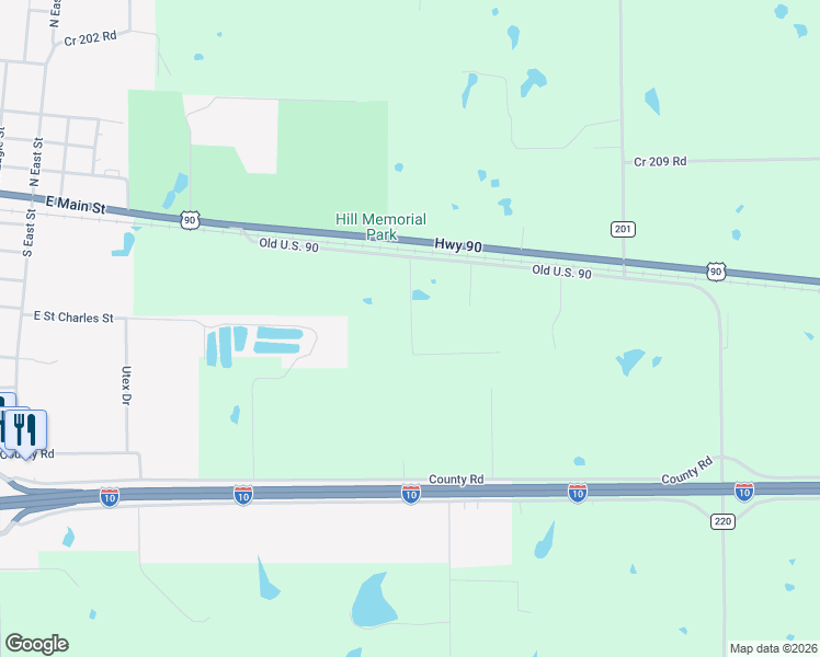 map of restaurants, bars, coffee shops, grocery stores, and more near 1025 Sandhill in Weimar