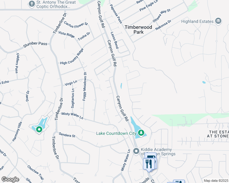 map of restaurants, bars, coffee shops, grocery stores, and more near 27010 Villa Toscana in San Antonio