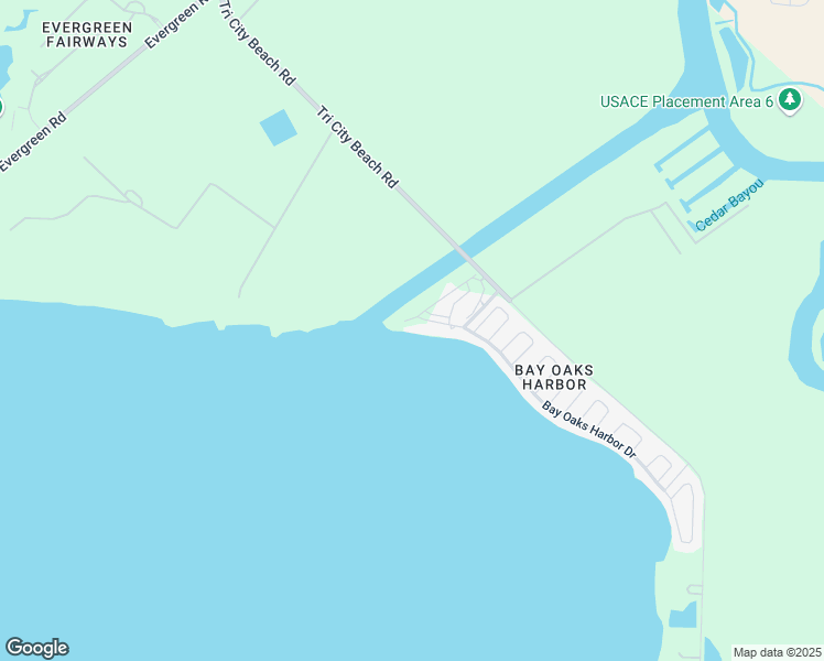 map of restaurants, bars, coffee shops, grocery stores, and more near 2306 Bay Oaks Harbor Drive in Baytown