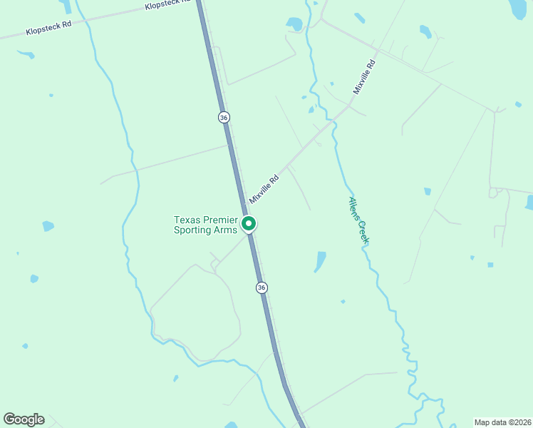 map of restaurants, bars, coffee shops, grocery stores, and more near 116 Mixville Road in Sealy