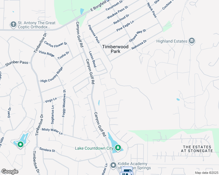 map of restaurants, bars, coffee shops, grocery stores, and more near 26907 Bluewater Way in San Antonio