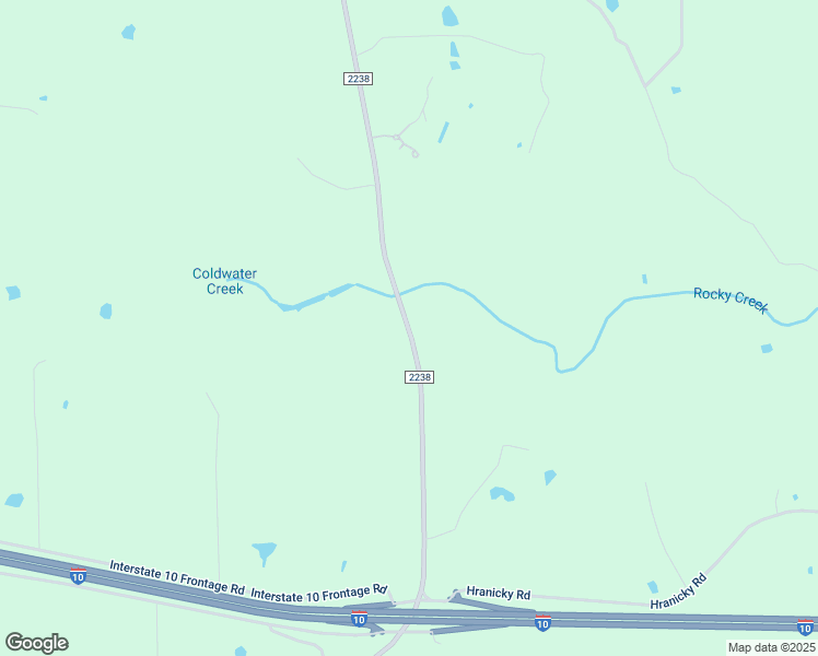 map of restaurants, bars, coffee shops, grocery stores, and more near 1579 Farm to Market Road 2238 in Schulenburg