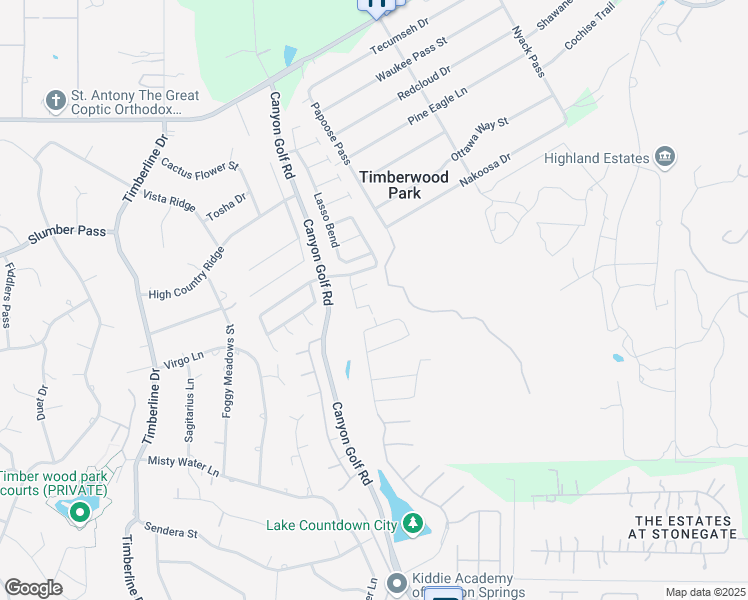 map of restaurants, bars, coffee shops, grocery stores, and more near 27014 Pond Pass in San Antonio