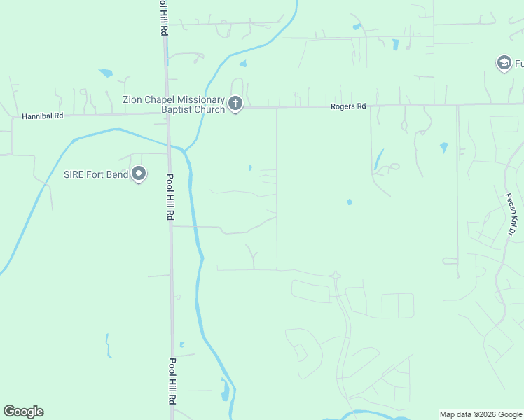 map of restaurants, bars, coffee shops, grocery stores, and more near 7042 Love Road in Fulshear
