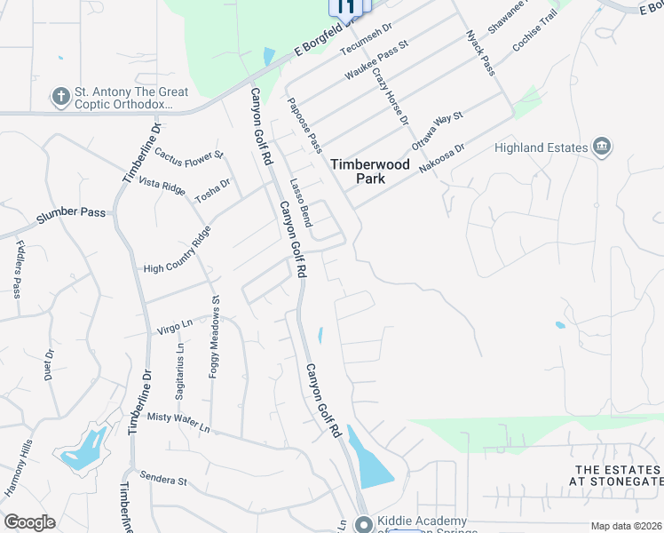 map of restaurants, bars, coffee shops, grocery stores, and more near 27014 Pond Pass in San Antonio