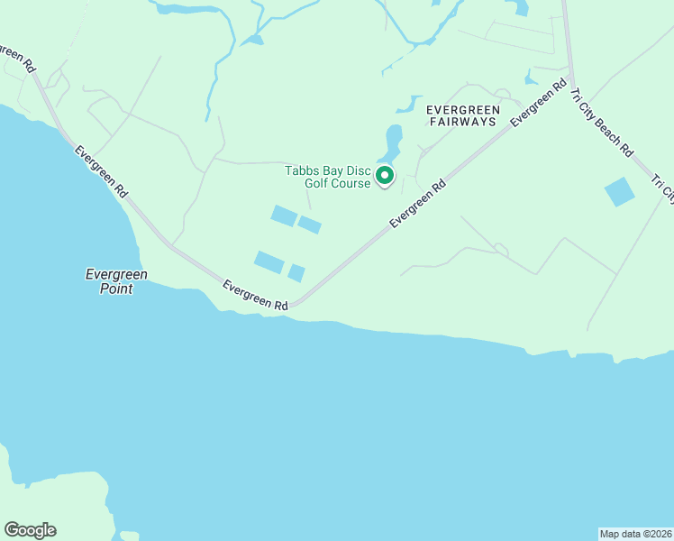 map of restaurants, bars, coffee shops, grocery stores, and more near Evergreen Road in Baytown