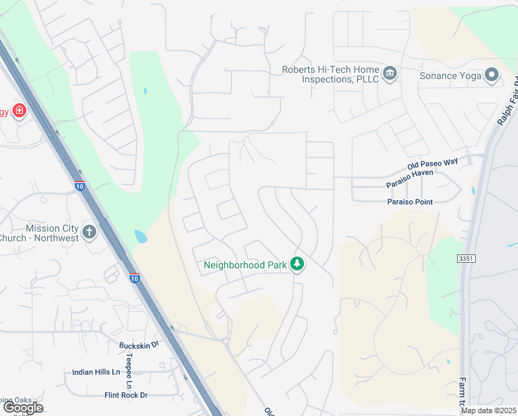 map of restaurants, bars, coffee shops, grocery stores, and more near 8207 Mystic Chase in Boerne