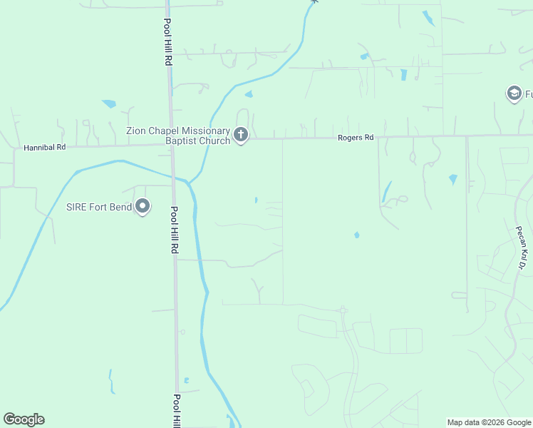 map of restaurants, bars, coffee shops, grocery stores, and more near 6909 Love Road in Fulshear