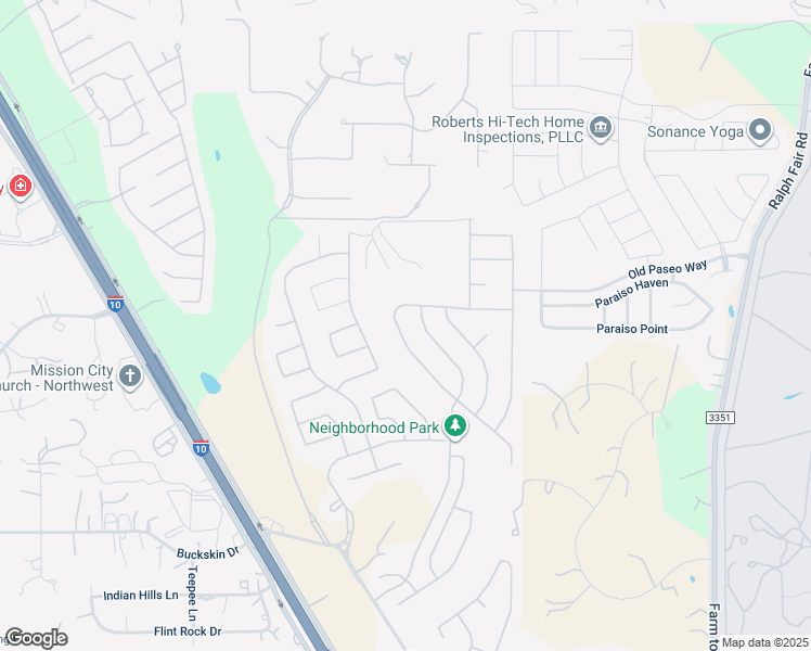map of restaurants, bars, coffee shops, grocery stores, and more near 8207 Mystic Chase in Boerne