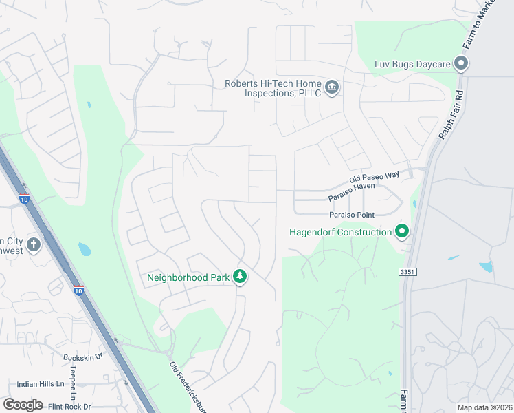 map of restaurants, bars, coffee shops, grocery stores, and more near 7922 Mystic Chase in Boerne