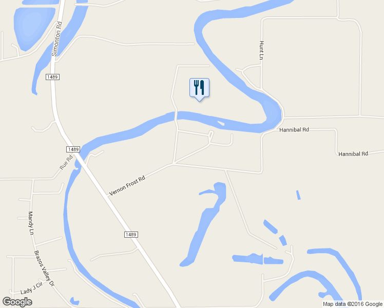 map of restaurants, bars, coffee shops, grocery stores, and more near Simonton Brookshire Road in Brookshire