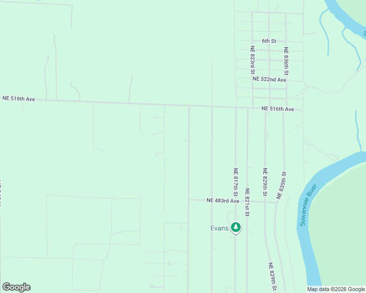 map of restaurants, bars, coffee shops, grocery stores, and more near 795 NE 799 St in Dixie