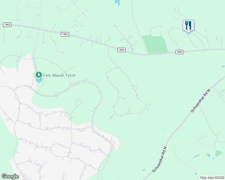 map of restaurants, bars, coffee shops, grocery stores, and more near 27215 Eichenbaum Road in New Braunfels